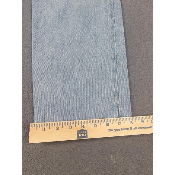 Levis SilverTab 94 Baggy Jeans Womens 30x31 Light Wash Distressed Denim loose - Picture 6 of 16